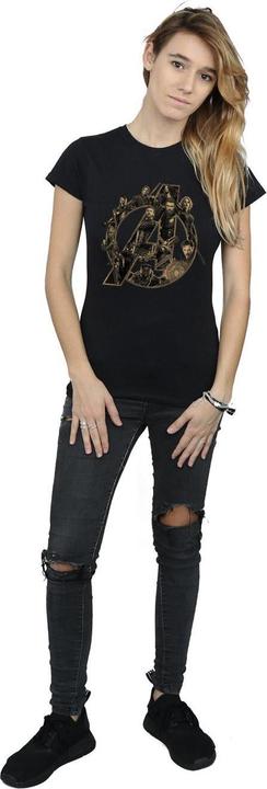 Image du produit Universal Textiles T-shirt boyfriend logo pour femme/femme (S)