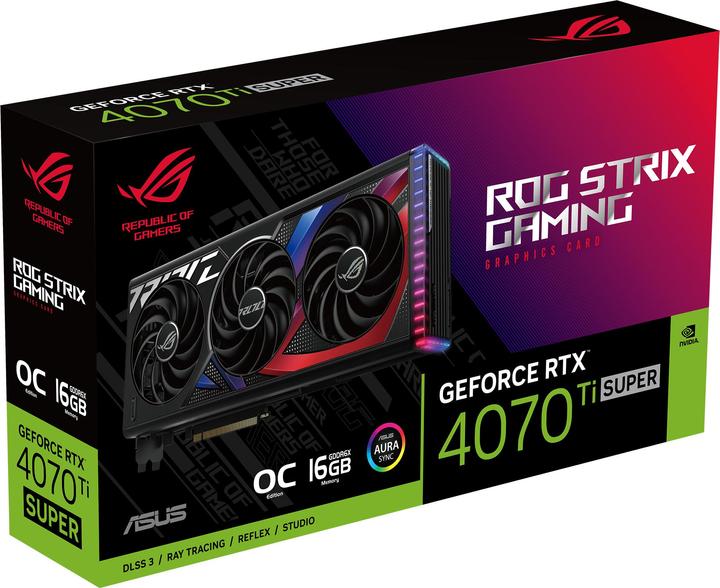 Actual product image ASUS Strix GeForce RTX 4070 Ti SUPER OC Edition (16 GB)