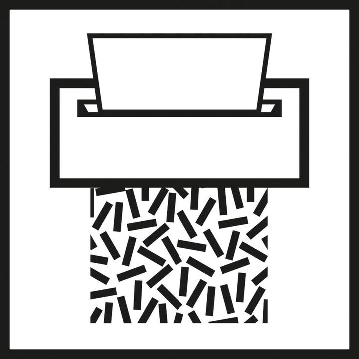 Actual product image Dahle PaperSAFE PS120 P4 oil- & maintenance-free (Particle cut)