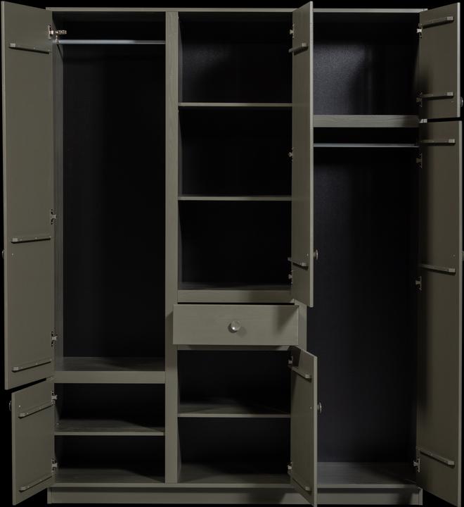 Actual product image Woood Clothing Cabinet (160 x 60 x 60 cm)