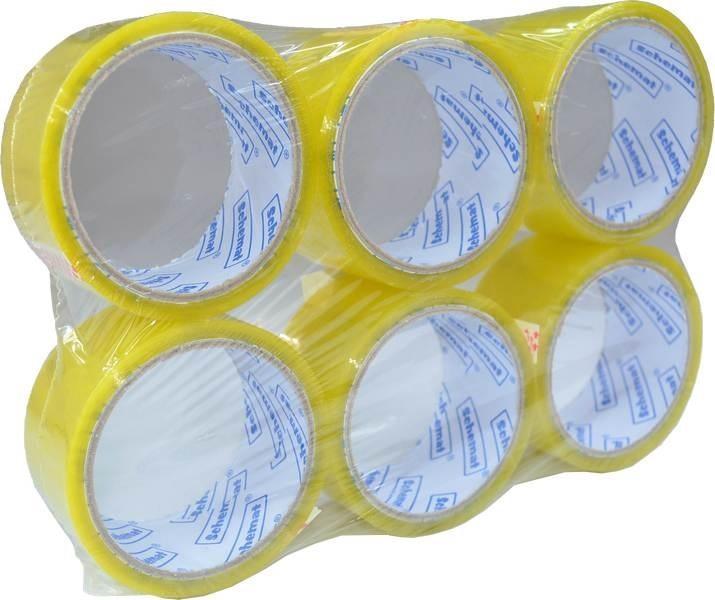 Immagine prodotto Schemat Klebeband 48mmx45,7m transparent (6 Stück) (48 mm)