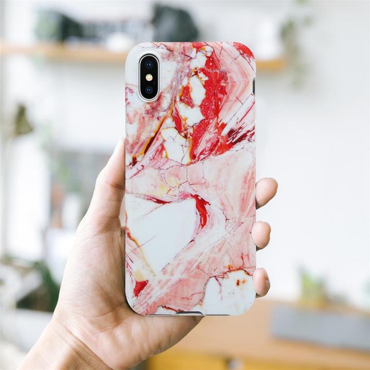 Produktbild Cadorabo IMD TPU Bunter Marmor Cover (Apple iPhone X)