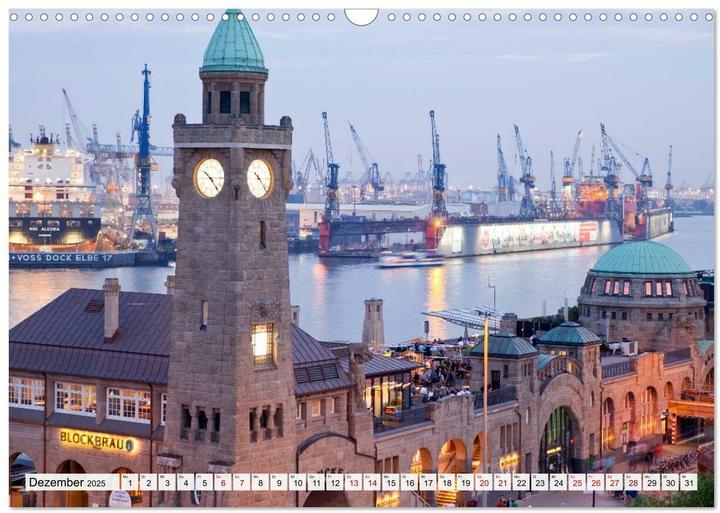 Produktbild Von Dresden bis Hamburg - die Elbe. (Wandkalender 2025 DIN A3 quer), Monatskalender (A3, Deutsch)
