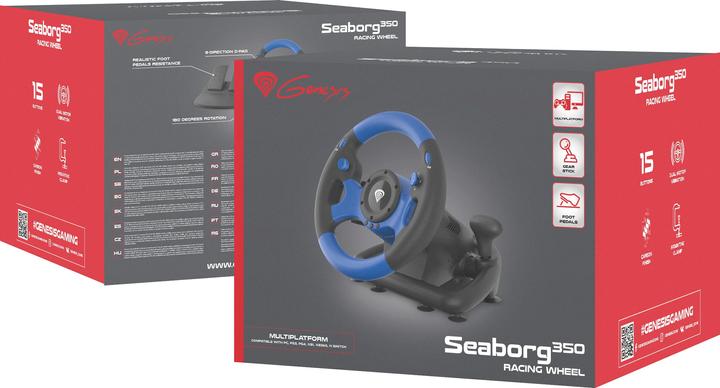Produktbild Genesis Seaborg 350 (PC, PS4, Xbox 360, PS3, Xbox Series X, Xbox Series S, Switch, Xbox One X, Xbox One S)