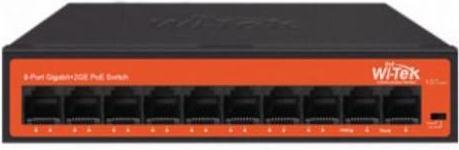 Image du produit Wi-Tek 8 Gigabit Ports Poe Switch