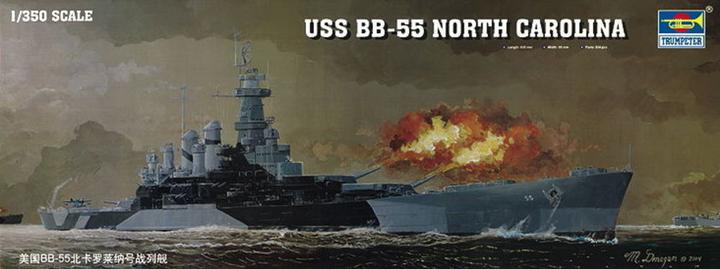 Image du produit Trumpeter Cuirassé USS North Carolina BB-55