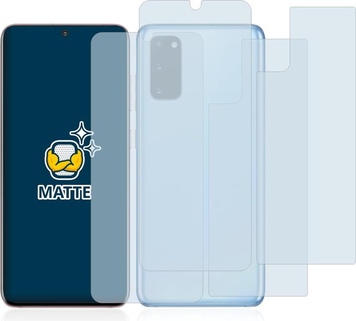 Actual product image BROTECT Anti-glare screen protector matt (2 Piece, Samsung Galaxy S20+)