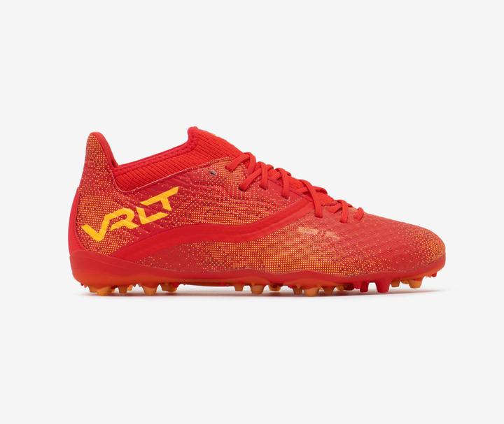 Kipsta Kids' Lace-Up Football Boots Viralto III MG/AG - Ice Flame