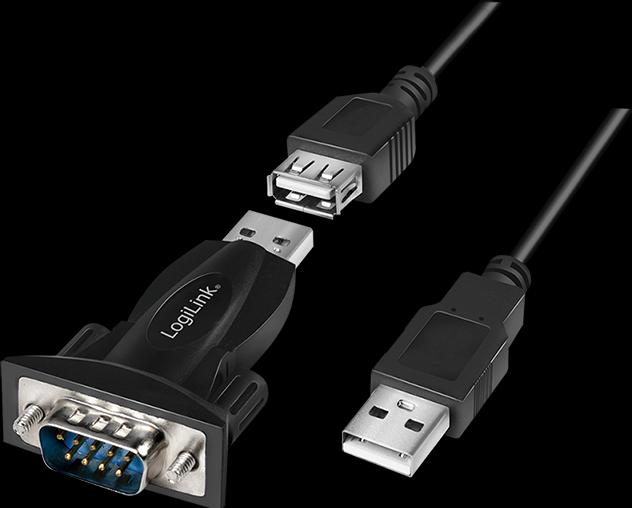 Actual product image LogiLink AU0034 (USB-A, 2 Ports)