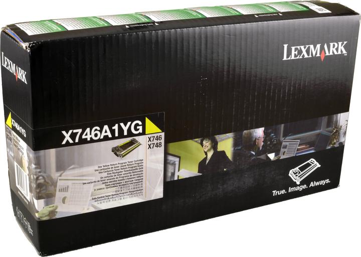 Actual product image Lexmark X746a1yg (Y)