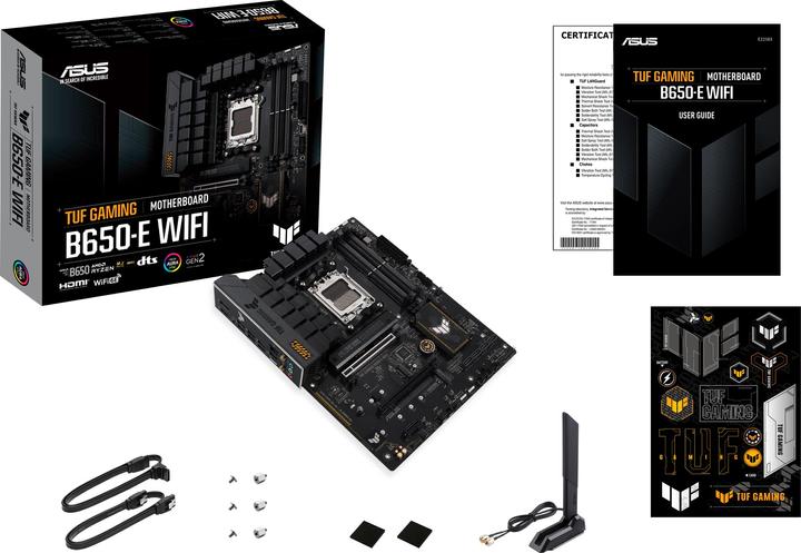Produktbild ASUS TUF GAMING B650-E WIFI (AM5, AMD B650, ATX)