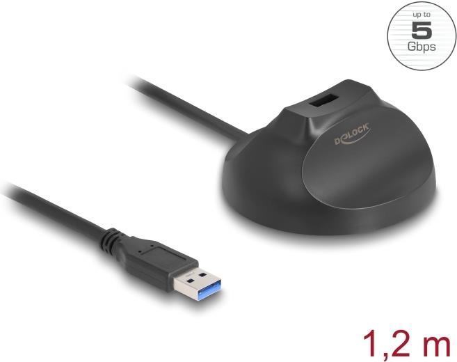 Immagine prodotto Delock Supporto magnetico Cavo docking USB Type-A 5 Gbps (1.20 m, USB 3.2 Gen 1)