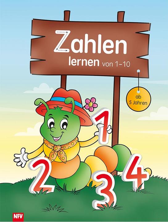 Actual product image Learning numbers from 1 - 10 (German, New favourite, 2022)