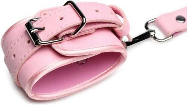 Actual product image XR Brands Bondage Harness w/ Bows XL/2XL - Pink
