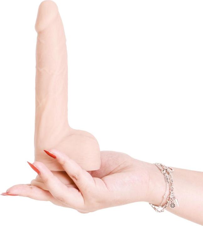 Actual product image Naked Addiction 8.5" Thrusting Dong with Remote