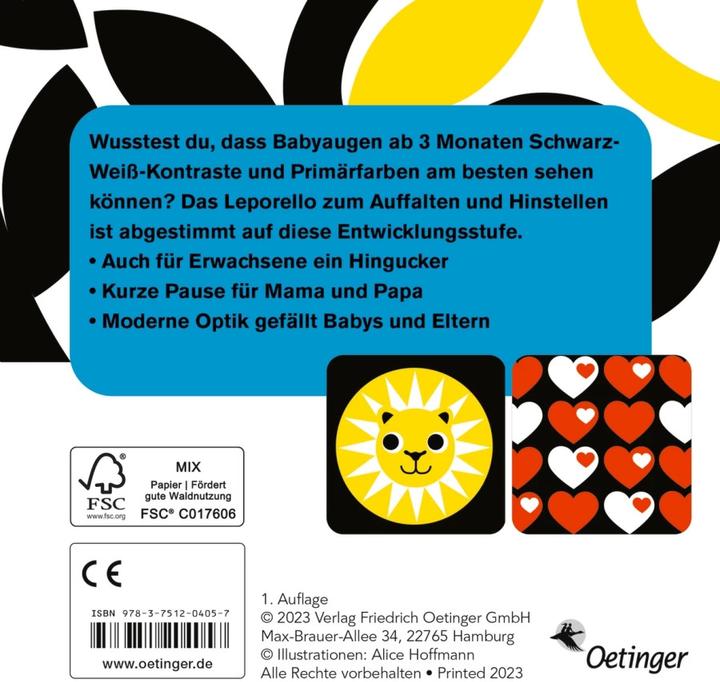 Actual product image Erste Bilder für Babyaugen (German)