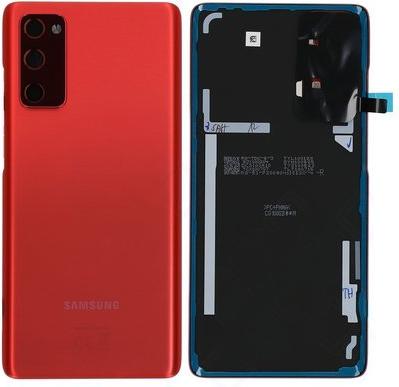 Actual product image Samsung Battery Cover for G780F Galaxy S20 FE - cloud red (Samsung Galaxy S20 FE 5G, Samsung Galaxy S20 FE)