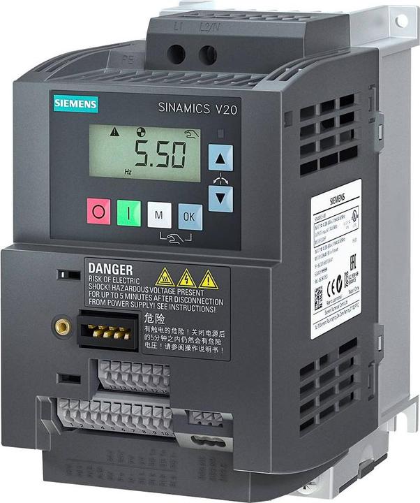 Produktbild Siemens Indus.Sector Umrichter SINAMICS 1,5kW m.Filter 6SL3210-5BB21-5BV1 (6SL32105BB215BV1)