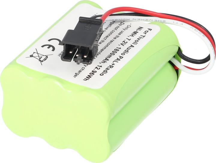Produktbild AccuCell Akku Tivoli Audio PAL+ Radio, MA-4, Tivoli PP-2 mit Stecker dreipolig