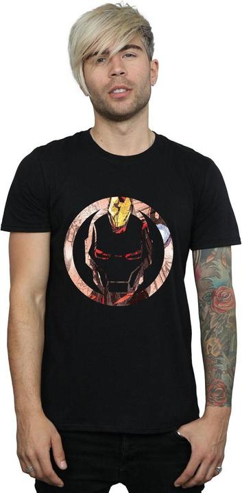 Image du produit Iron Man T-Shirt unisexe adulte Montage (M)