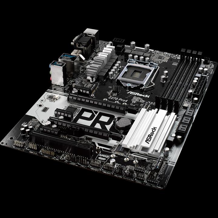 Actual product image AsRock Z270 Pro4 (LGA 1151, Intel Z270, ATX)