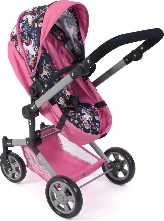 Actual product image Bayer Chic 2000 Combi doll carriage LINUS 3in1 unicorn