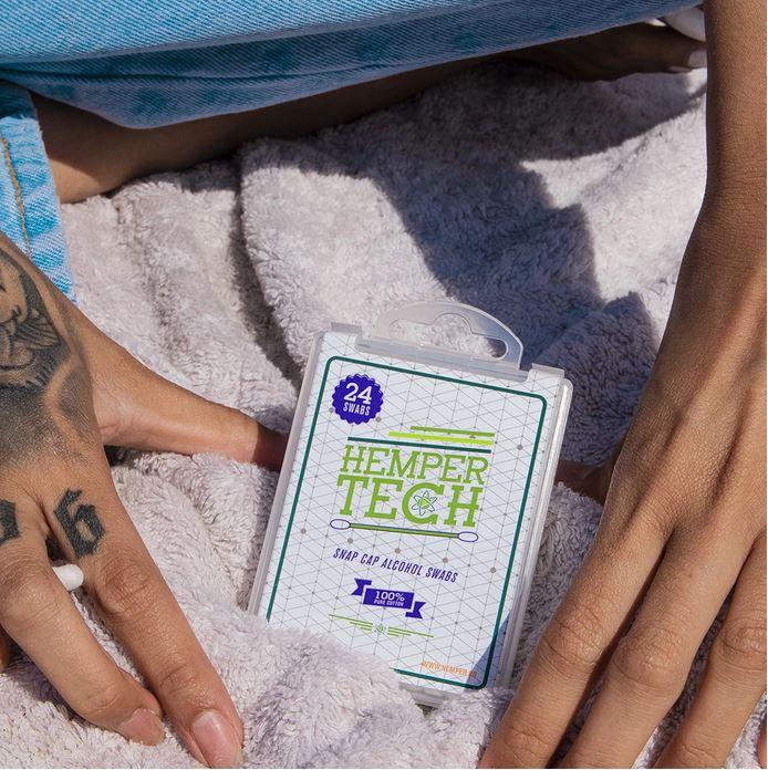 Produktbild Hemper Tupfer mit Alkohol