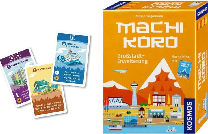 Actual product image Kosmos Machi Koro: Big city - expansion (German)