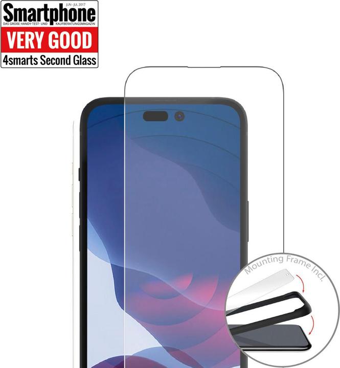 Produktbild 4smarts Second Glass 2.5D (1 Stück, Apple iPhone 13)