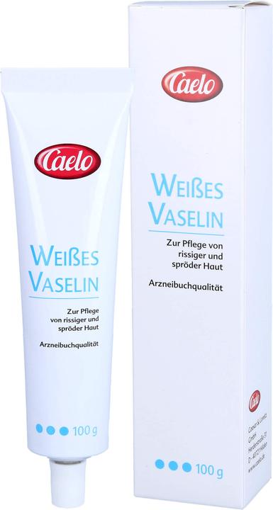 Image du produit Caelo Vaseline blanche HV-Package tube alu+boîte, 100 g de pommade (Crème pour le corps)