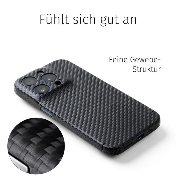 Produktbild Filono Carbon Case iPhone 16 Plus MagSafe kompatibel (Apple iPhone 16 Plus)