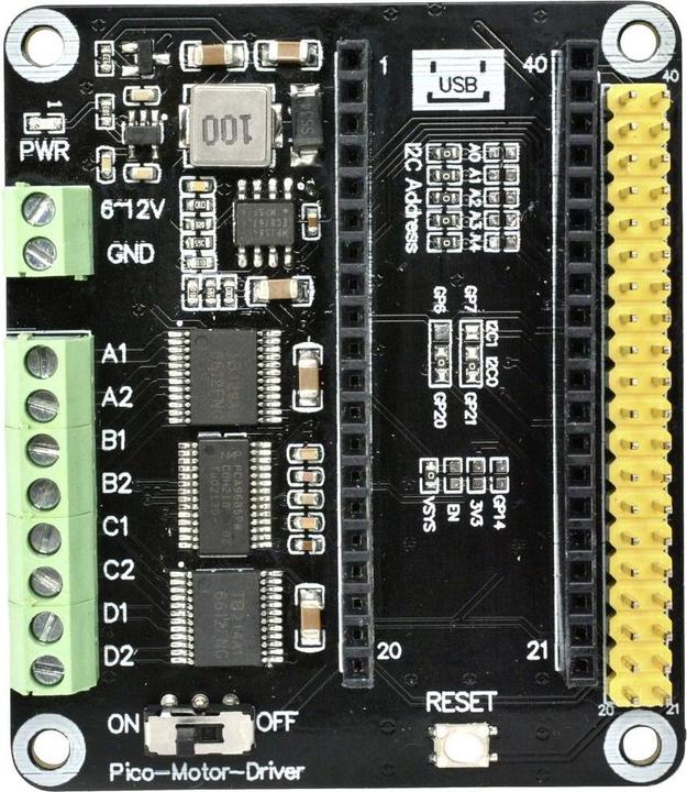 Actual product image Iduino Shield ME704 Raspberry Pi® Pico