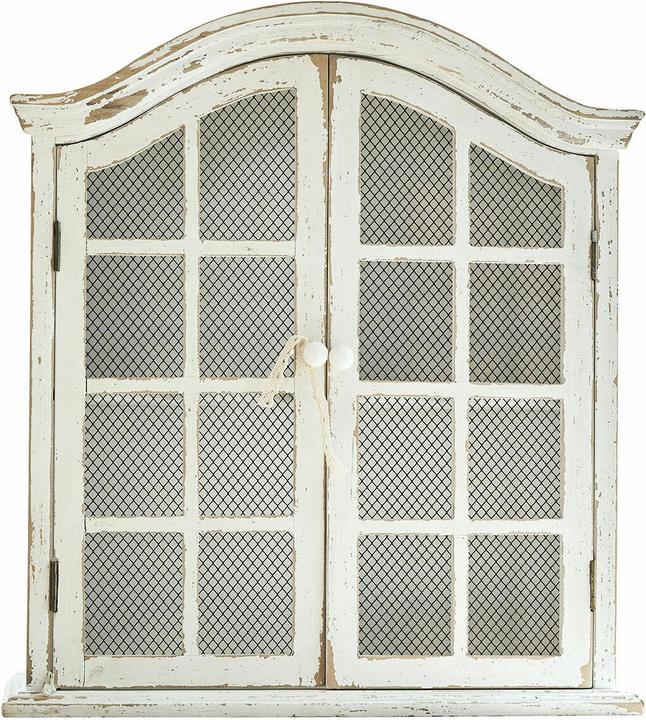 Immagine prodotto Loberon Armadio a muro Monthelie bianco antico (50,5 x 18 x 56 cm)