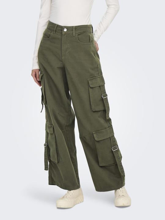 Actual product image Only ONLMALFY Weiter Beinschnitt Cargo-Hose Cargo-Hose (32)