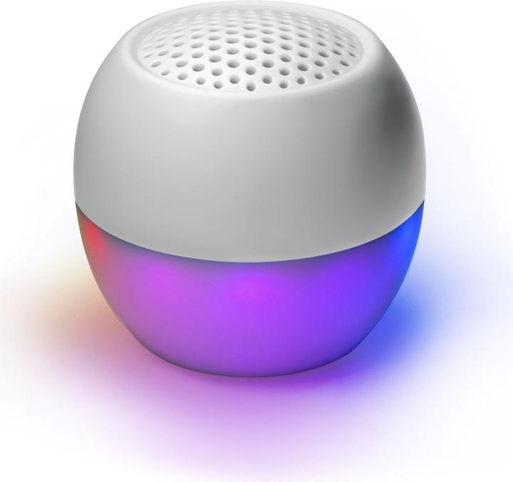 Immagine prodotto Boompods Altoparlante rotondo Tide Soundflare Bianco (5 h, Batteria ricaricabile)