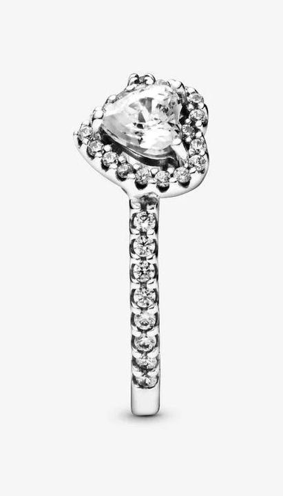 Image du produit Pandora Coeur élevé de l'anneau (54, Argent 925)