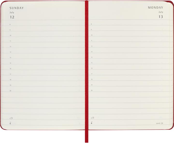 Produktbild Moleskine Taschenagenda Daily (9 x 14 cm, Englisch)