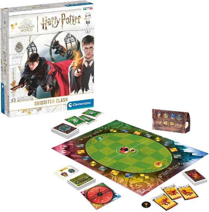 Productafbeelding Clementoni Harry Potter Zwerkbal Clash (Duits, Frans, Italiaans, Engels)