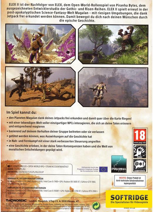Produktbild THQ Elex 2 (PC, DE)