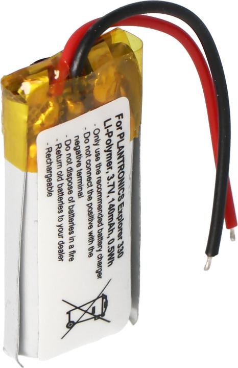 Actual product image Poly Akku Explorer 330, 340, 350, 360, 370, 390,395 Nachbau für 70868-01, 73366-01, PA-PL002 (Explorer 330, Explorer 320, PA-PL002)
