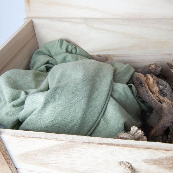 Produktbild Natura Punto 3er-Set Holzkisten mit Tragegriffen und Verschluss aus Juteseil, 3 Grössen
