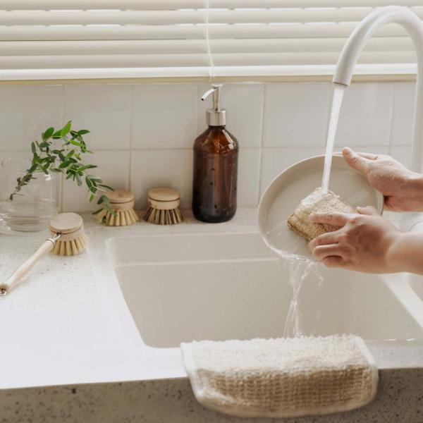 Actual product image Jungle Culture Bamboo dishwashing brush set | Dishwashing brushes, 4 pcs. (4 pcs.)