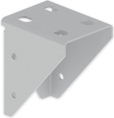 Immagine prodotto Unex 66890 Connettore Omega push-in forato in acciaio inox grigio RAL7030