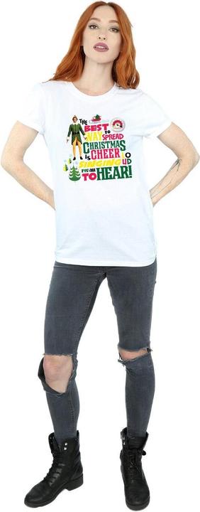 Immagine prodotto Elf Christmas Cheer Maglietta Ampia Donna (L)
