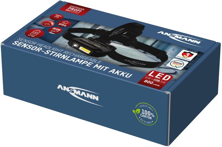 Actual product image Ansmann Professional Headlamp Professional Headlamp HD800RS (800 lm)