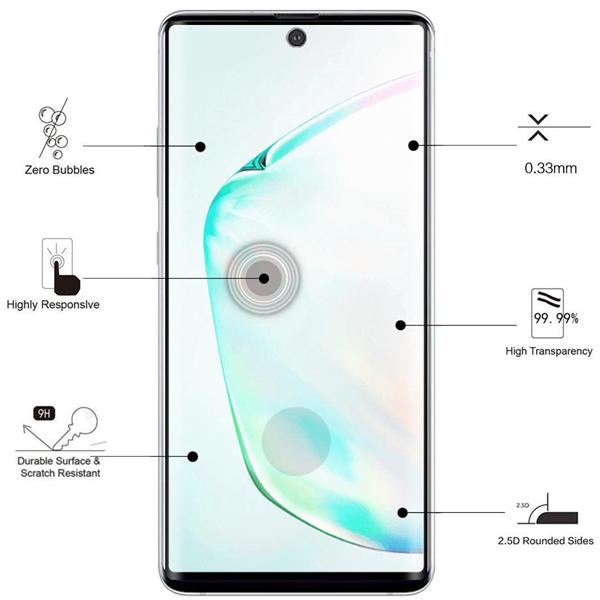 Image du produit Eiger Mountain Glass Clear Edge (1 pièce(s), Samsung Galaxy Note 10)