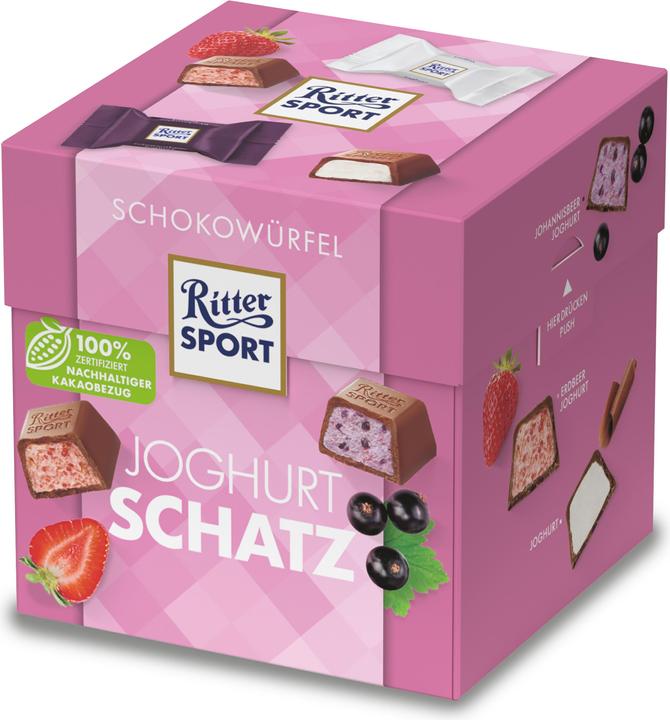Produktbild Ritter Sport Schokowürfel Joghurt (176 g)