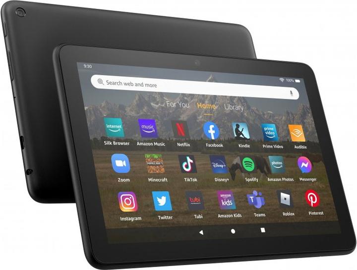 Actual product image Amazon Fire HD 8 Tablet (2022) WiFi 32GB with ads black B09BG4CM4W (8", 32 GB, Black)