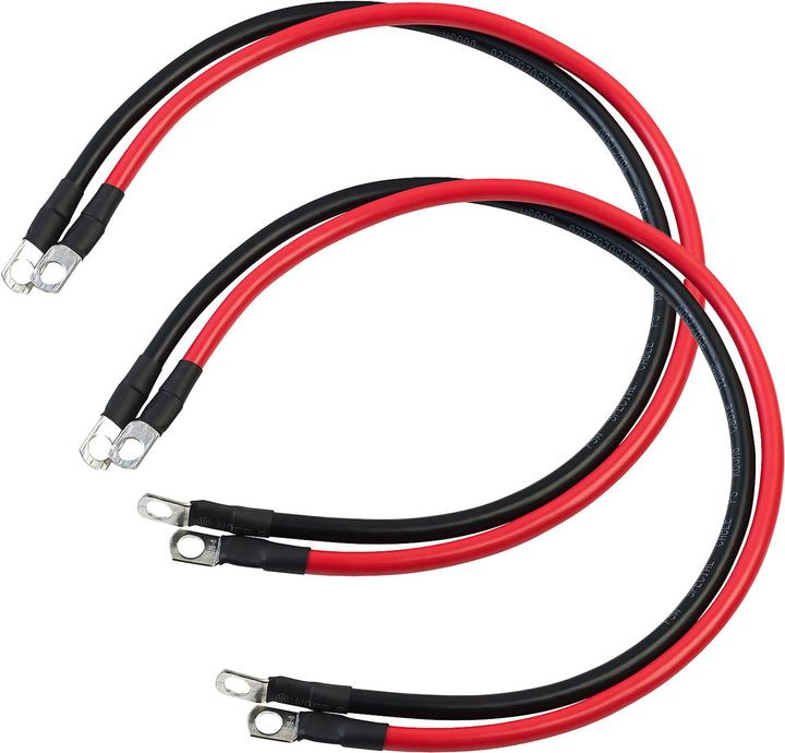 Produktbild Revolt 4er-Set Batteriekabel mit Ringösen