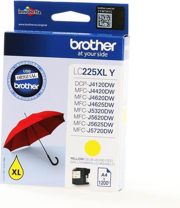 Actual product image Brother Lc-225xly (Y)